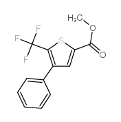 methyl 4-phenyl-5-(trifluoromethyl)thiophene-2-carboxylate picture