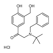 N-Benzyl Salbutamon Hydrochloride Structure