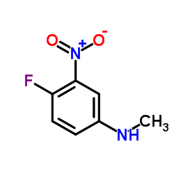 4-Fluoro-N-methyl-3-nitroaniline Structure