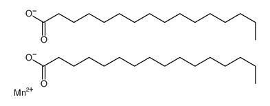 hexadecanoate,manganese(2+)结构式