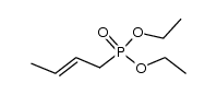 (E)-diethyl but-2-en-1-ylphosphonate Structure