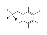 (2,2,2-trifluoroethyl)pentafluorobenzene结构式