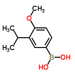 4-Methoxy-3-(1-methylethyl)phenylboronic acid Structure