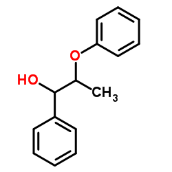 2-苯氧基-1-苯基丙醇结构式