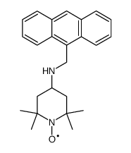 4-(9-anthrylmethylamino)TEMPO Structure