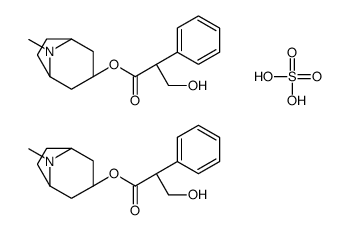 1-alpha-H,5-alpha-H-Tropan-3-alpha-ol, (+)-tropate (ester), sulfate (2 :1) (salt) picture