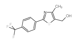 (4-甲基-2-(4-(三氟甲基)苯基)噻唑-5-基)甲醇图片