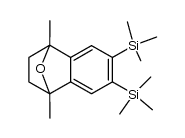 (1,4-dimethyl-1,2,3,4-tetrahydro-1,4-epoxynaphthalene-6,7-diyl)bis(trimethylsilane) Structure