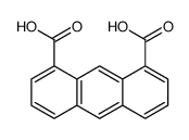 anthracene-1,8-dicarboxylic acid Structure