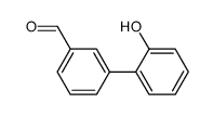 3-(2-hydroxyphenyl)benzaldehyde Structure