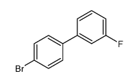 4'-溴-3-氟-1,1'-联苯结构式