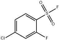 Benzenesulfonyl fluoride, 4-chloro-2-fluoro-结构式