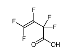 2,2,3,4,4-Pentafluoro-3-butenoic acid Structure