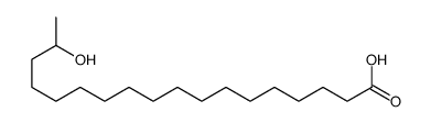 17-hydroxyoctadecanoic acid Structure