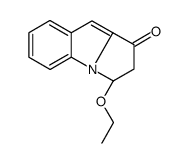 3-Ethoxy-2,3-dihydro-1H-pyrrolo[1,2-a]indol-1-one Structure