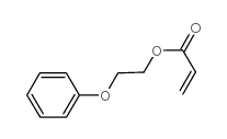 2-PHENOXYETHYL ACRYLATE structure