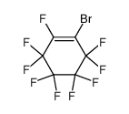 1-bromo nonafluoro cyclohexene结构式