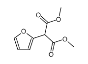 dimethyl (2-furyl)propanedioate Structure