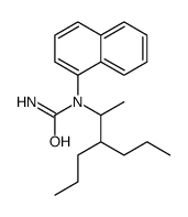 1-naphthalen-1-yl-1-(3-propylhexan-2-yl)urea Structure