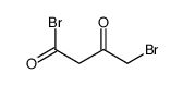 4-bromo-3-oxobutanoyl bromide Structure