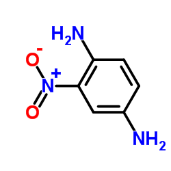 2-Nitro-1,4-benzenediamine structure