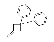 3,3-diphenylcyclobutan-1-one结构式