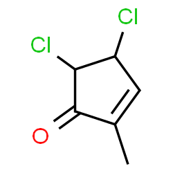2-Cyclopenten-1-one,4,5-dichloro-2-methyl-结构式