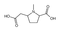 (5-carboxy-1-methyl-pyrrolidin-2-yl)-acetic acid Structure