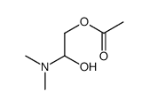 [2-(dimethylamino)-2-hydroxyethyl] acetate结构式