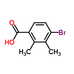 4-Bromo-2,3-dimethylbenzoic acid Structure