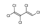 1,1,2,3,4-pentachlorobuta-1,3-diene结构式