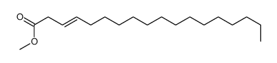 3-Octadecenoic acid methyl ester结构式