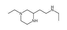 2-Piperazineethanamine,N,4-diethyl-(9CI) structure