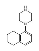 1-(5,6,7,8-四氢萘-1-基)哌嗪结构式