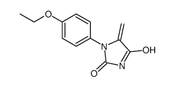 1-(4-ethoxyphenyl)-5-methylideneimidazolidine-2,4-dione Structure