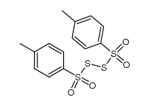 bis-(toluene-4-sulfonyl)-disulfane结构式