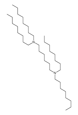 N,N,N',N'-tetraoctylhexane-1,6-diamine Structure