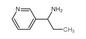 1-(3-吡啶基)-1-丙胺结构式