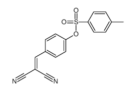 [4-(2,2-dicyanoethenyl)phenyl] 4-methylbenzenesulfonate Structure