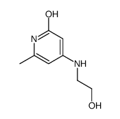 4-(2-hydroxyethylamino)-6-methyl-1H-pyridin-2-one Structure