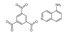 isoquinolin-5-amine,1,3,5-trinitrobenzene结构式