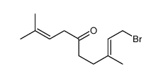 10-bromo-2,8-dimethyldeca-2,8-dien-5-one结构式