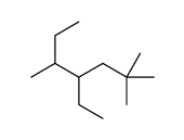 4-ethyl-2,2,5-trimethylheptane结构式