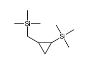 trimethyl-[(2-trimethylsilylcyclopropyl)methyl]silane Structure