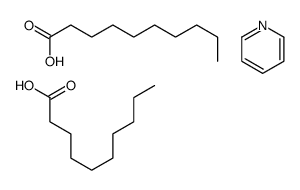 decanoic acid,pyridine Structure