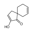 3-hydroxyspiro[4.5]deca-2,8-dien-4-one Structure