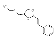 1,3-Dioxolane,4-(ethoxymethyl)-2-(2-phenylethenyl)- picture