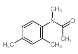 N-(2,4-dimethylphenyl)-N-methyl-acetamide Structure