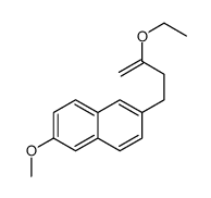 2-(3-ethoxybut-3-enyl)-6-methoxynaphthalene结构式