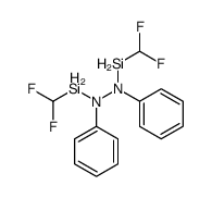 1,2-bis(difluoromethylsilyl)-1,2-diphenylhydrazine结构式
